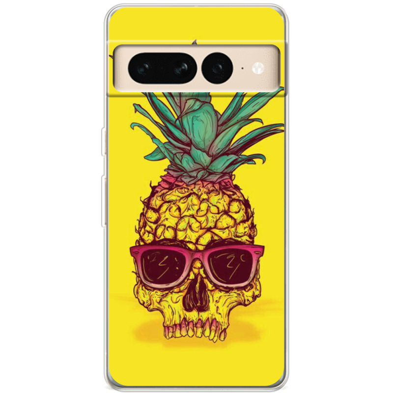 Чехол BoxFace Google Pixel 7 Pro Pineapple Skull