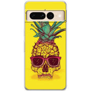 Чехол BoxFace Google Pixel 7 Pro Pineapple Skull