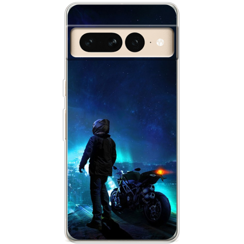 Чехол BoxFace Google Pixel 7 Pro Motorcyclist