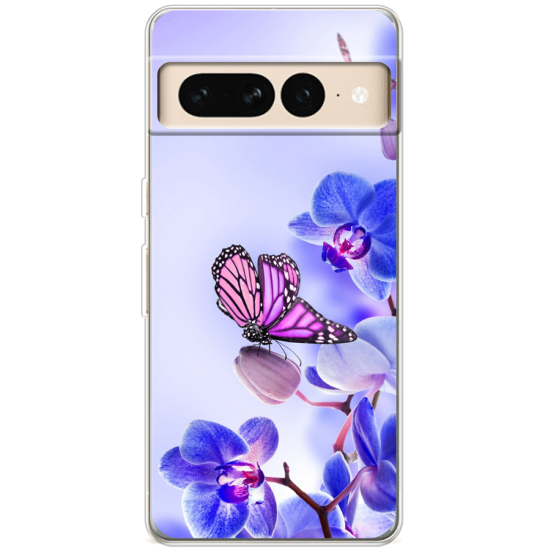 Чехол BoxFace Google Pixel 7 Pro Orchids and Butterflies