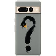 Прозрачный чехол BoxFace Google Pixel 7 Pro Swan question