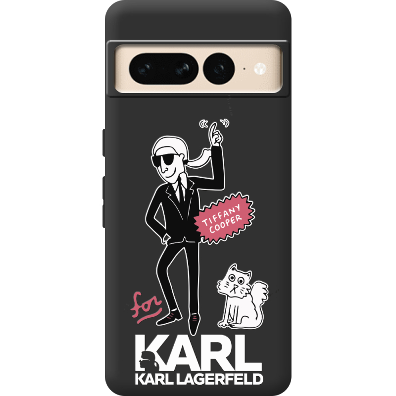 Черный чехол BoxFace Google Pixel 7 Pro For Karl