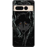 Черный чехол BoxFace Google Pixel 7 Pro Wolf