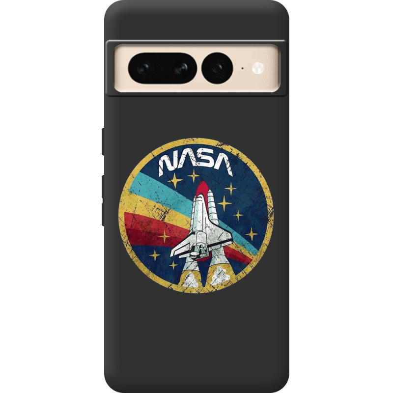 Черный чехол BoxFace Google Pixel 7 Pro NASA