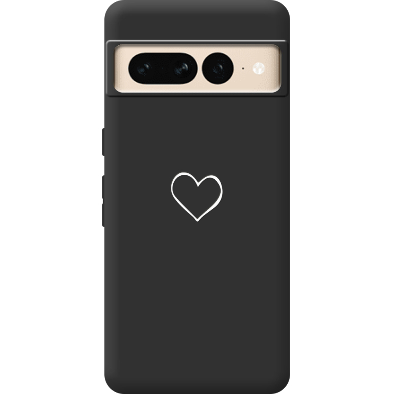 Черный чехол BoxFace Google Pixel 7 Pro My Heart