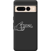 Черный чехол BoxFace Google Pixel 7 Pro Pew Pew