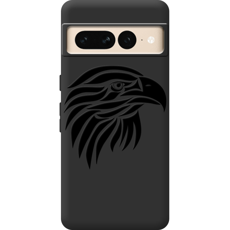 Черный чехол BoxFace Google Pixel 7 Pro Eagle