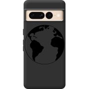 Черный чехол BoxFace Google Pixel 7 Pro Earth