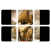 Магнитные фотопазлы 50 на 50 набор 6 штук 