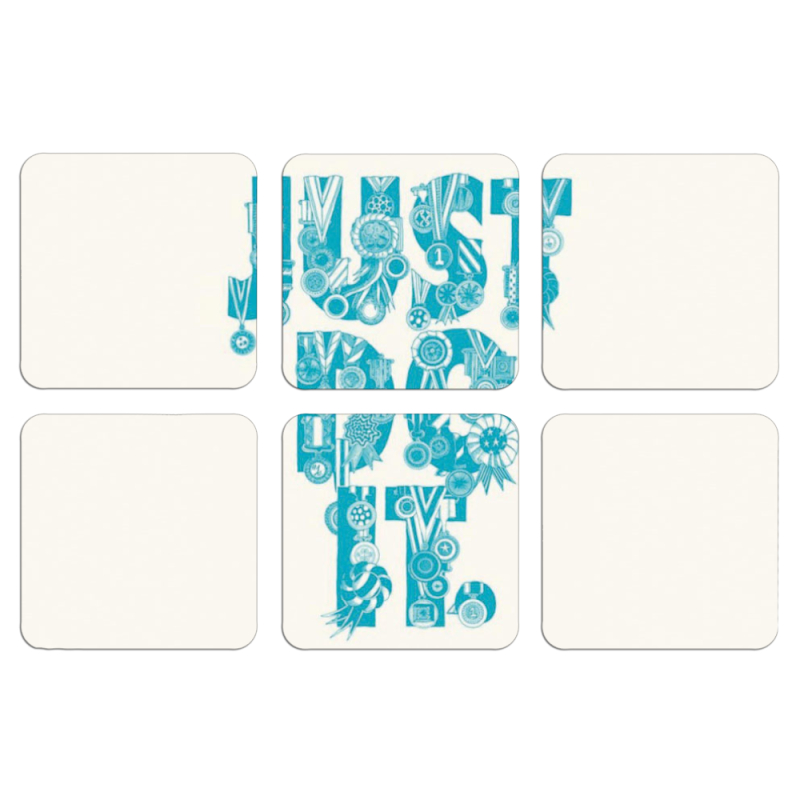 Магнитные фотопазлы 50 на 50 набор 6 штук Just  Do It