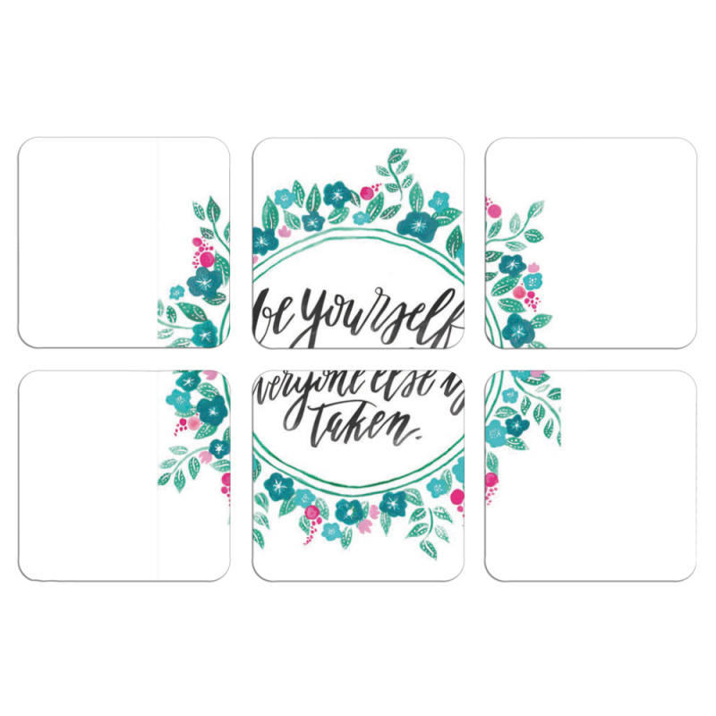 Магнитные фотопазлы 50 на 50 набор 6 штук 