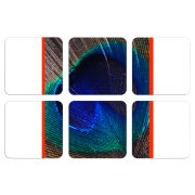 Магнитные фотопазлы 50 на 50 набор 6 штук 