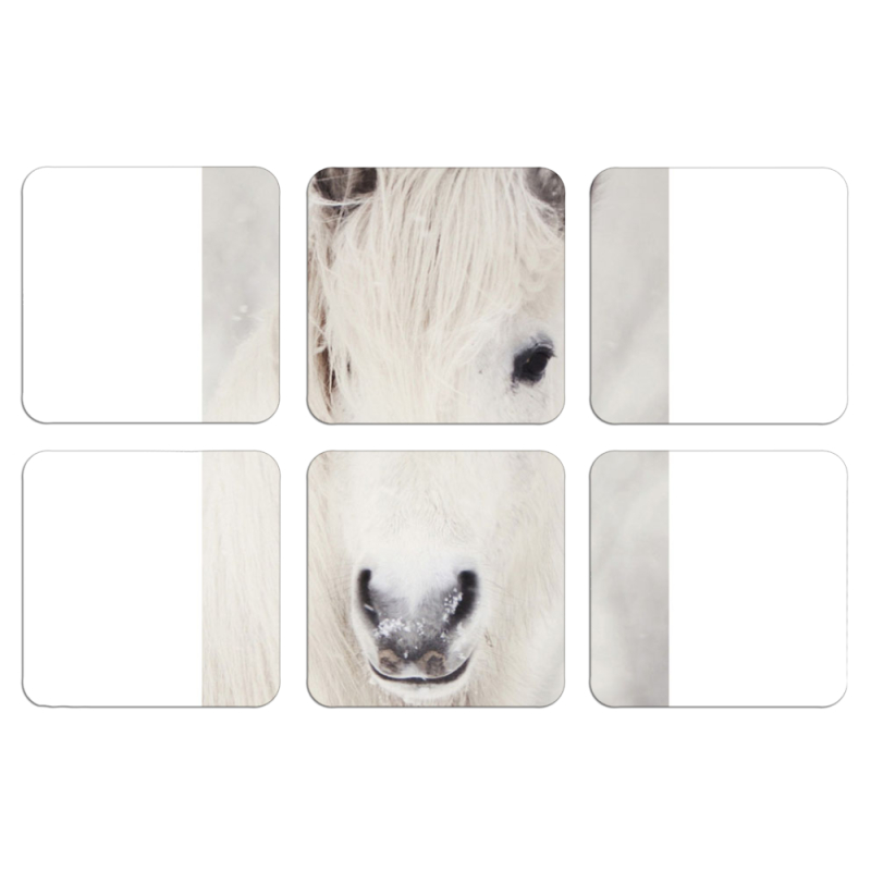 Магнитные фотопазлы 50 на 50 набор 6 штук 