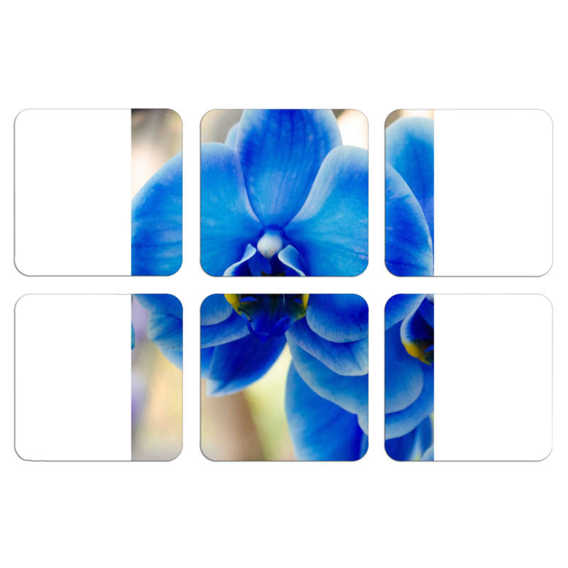 Магнитные фотопазлы 50 на 50 набор 6 штук 