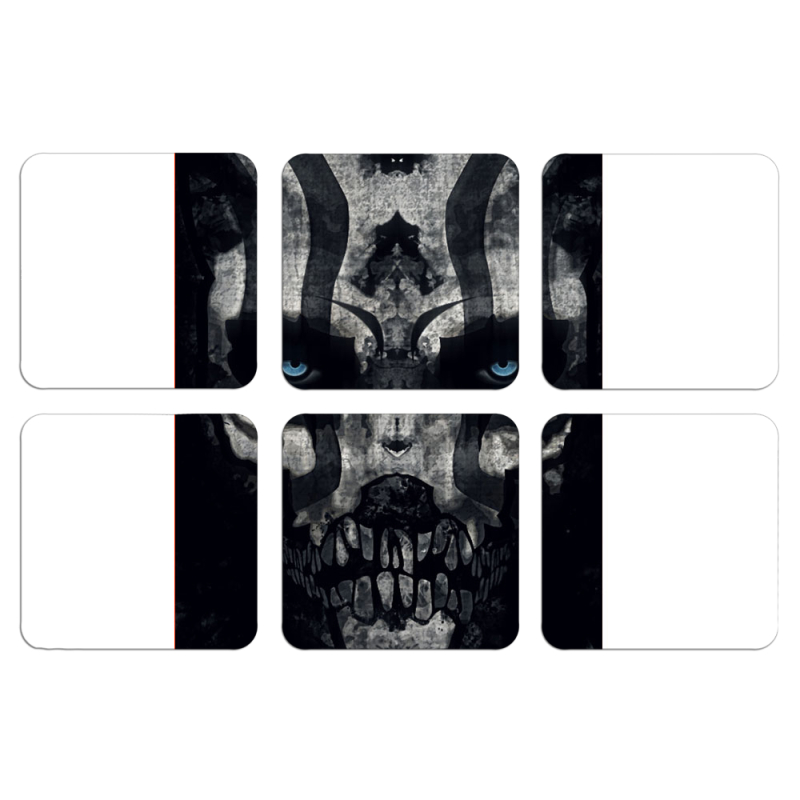 Магнитные фотопазлы 50 на 50 набор 6 штук The Dark