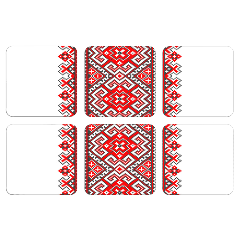 Магнитные фотопазлы 50 на 50 набор 6 штук 