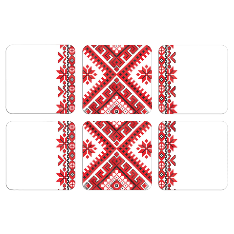 Магнитные фотопазлы 50 на 50 набор 6 штук 