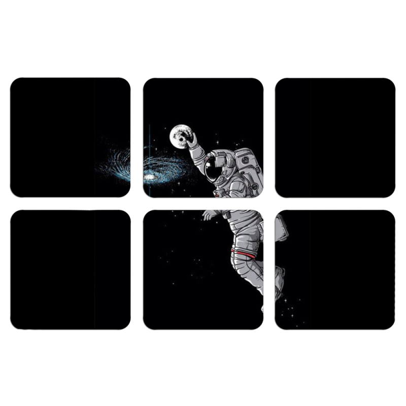 Магнитные фотопазлы 50 на 50 набор 6 штук 