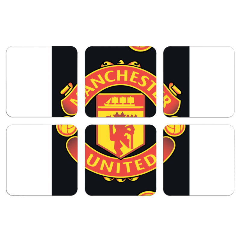 Магнитные фотопазлы 50 на 50 набор 6 штук FC Manchester-U