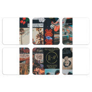 Магнитные фотопазлы 50 на 50 набор 6 штук 