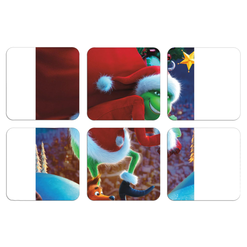 Магнитные фотопазлы 50 на 50 набор 6 штук 