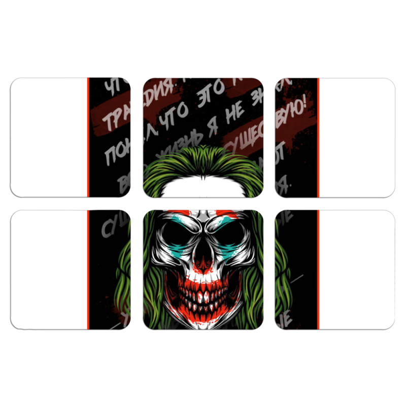 Магнитные фотопазлы 50 на 50 набор 6 штук 