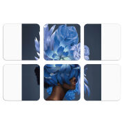 Магнитные фотопазлы 50 на 50 набор 6 штук Exquisite Blue Flowers