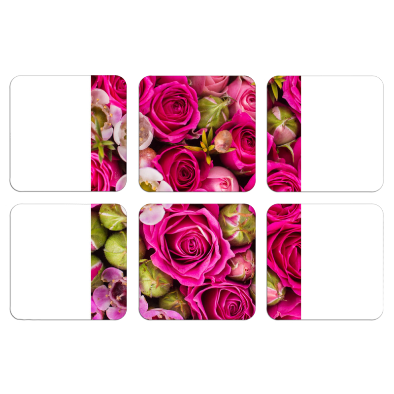 Магнитные фотопазлы 50 на 50 набор 6 штук 