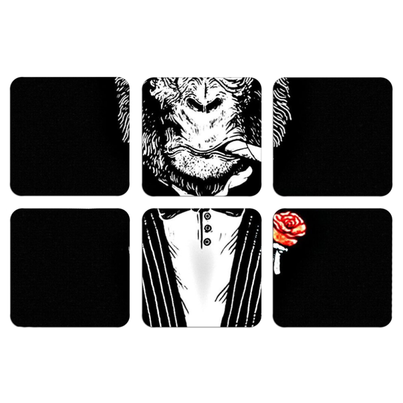 Магнитные фотопазлы 50 на 50 набор 6 штук Monkey Don