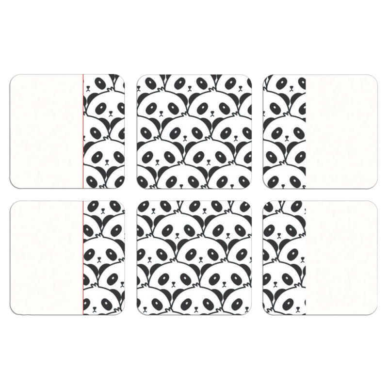 Магнитные фотопазлы 50 на 50 набор 6 штук 