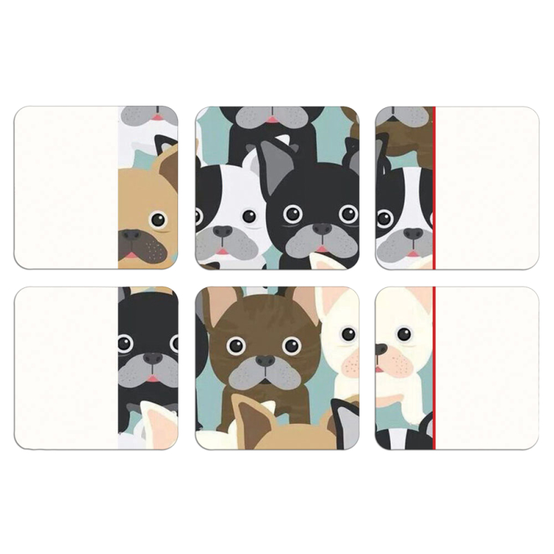 Магнитные фотопазлы 50 на 50 набор 6 штук 