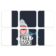 Магнитные фотопазлы 50 на 50 набор 6 штук 