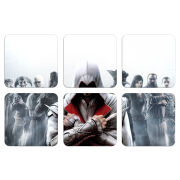 Магнитные фотопазлы 50 на 50 набор 6 штук Assassins Creed 3