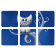 Магнитные фотопазлы 50 на 50 набор 6 штук Smile Cheshire Cat