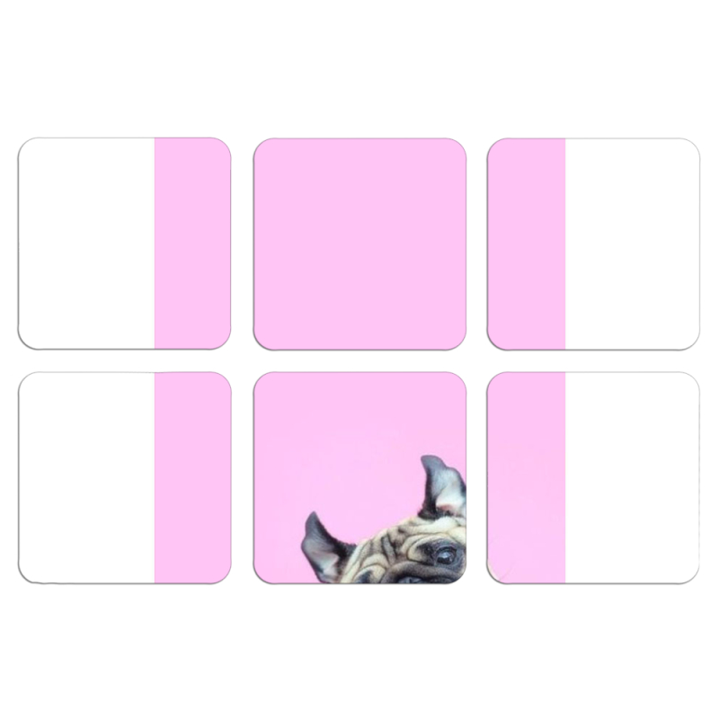 Магнитные фотопазлы 50 на 50 набор 6 штук 