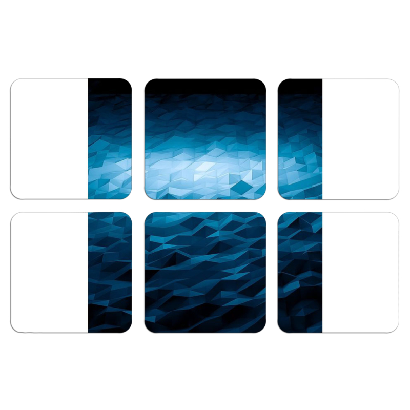 Магнитные фотопазлы 50 на 50 набор 6 штук 