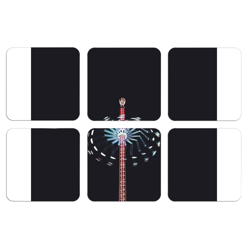 Магнитные фотопазлы 50 на 50 набор 6 штук 