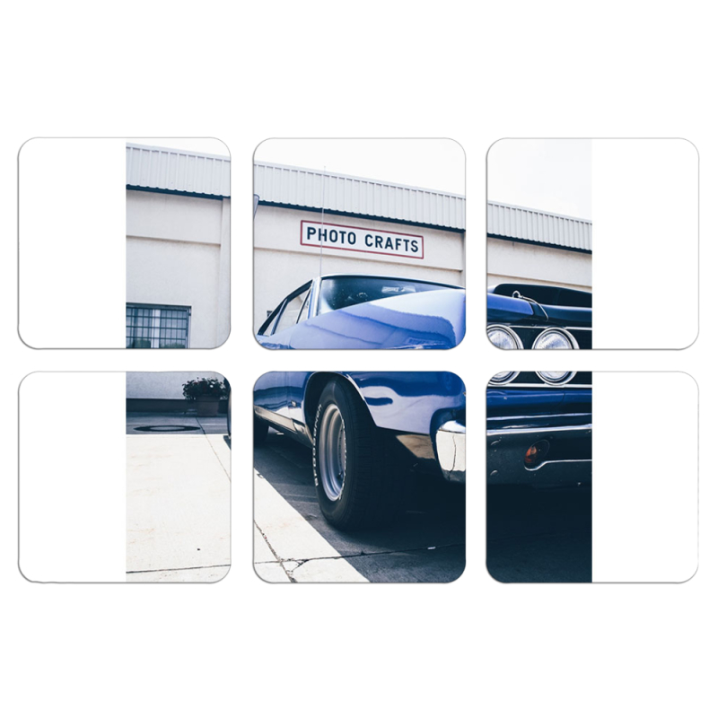 Магнитные фотопазлы 50 на 50 набор 6 штук 