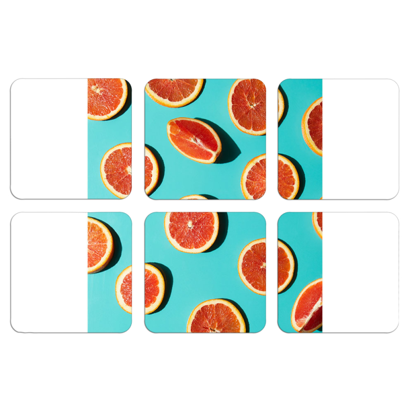 Магнитные фотопазлы 50 на 50 набор 6 штук 