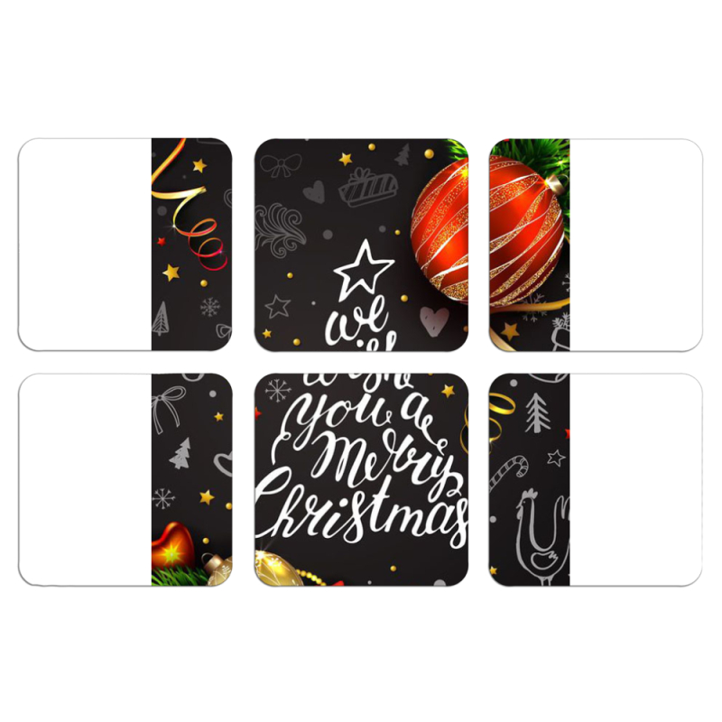 Магнитные фотопазлы 50 на 50 набор 6 штук 