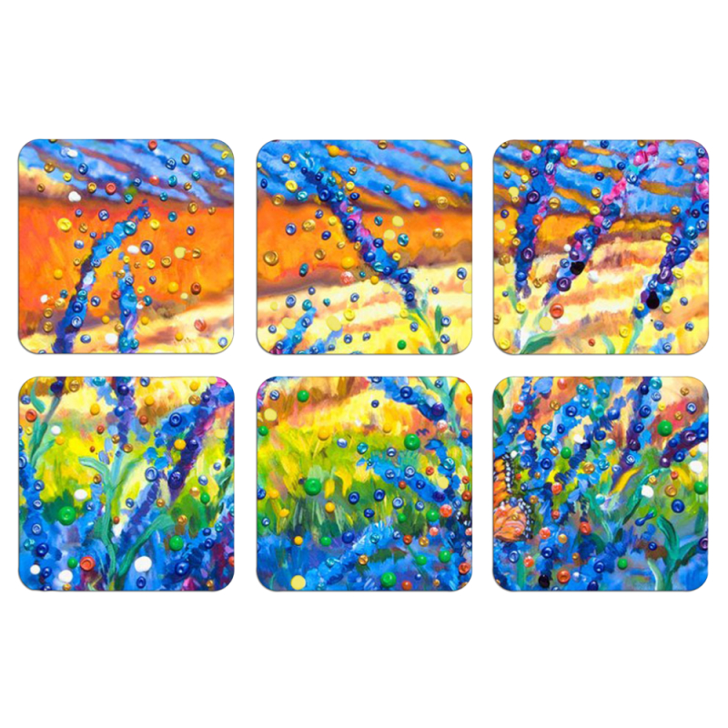 Магнитные фотопазлы 50 на 50 набор 6 штук 