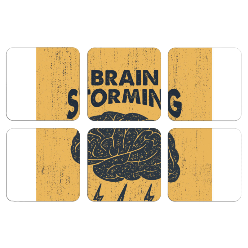 Магнитные фотопазлы 50 на 50 набор 6 штук 