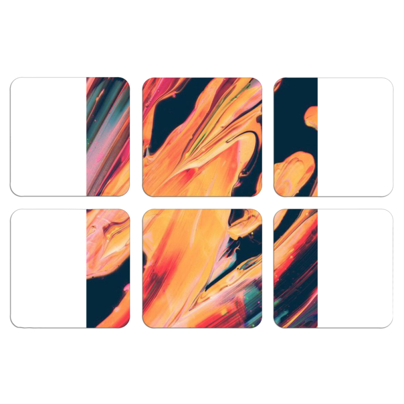 Магнитные фотопазлы 50 на 50 набор 6 штук 