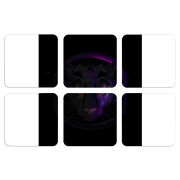 Магнитные фотопазлы 50 на 50 набор 6 штук 