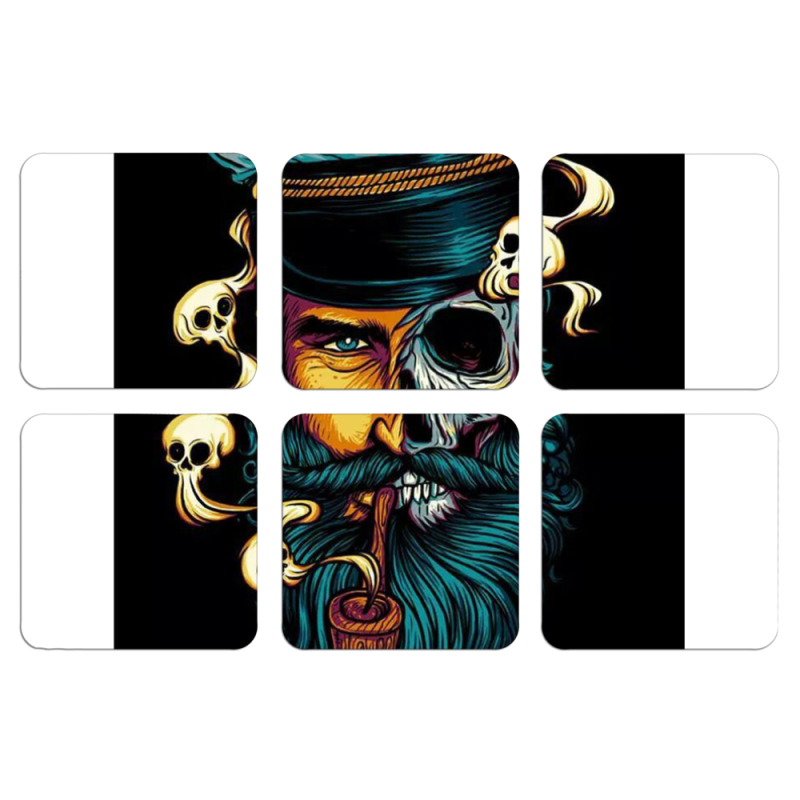 Магнитные фотопазлы 50 на 50 набор 6 штук 