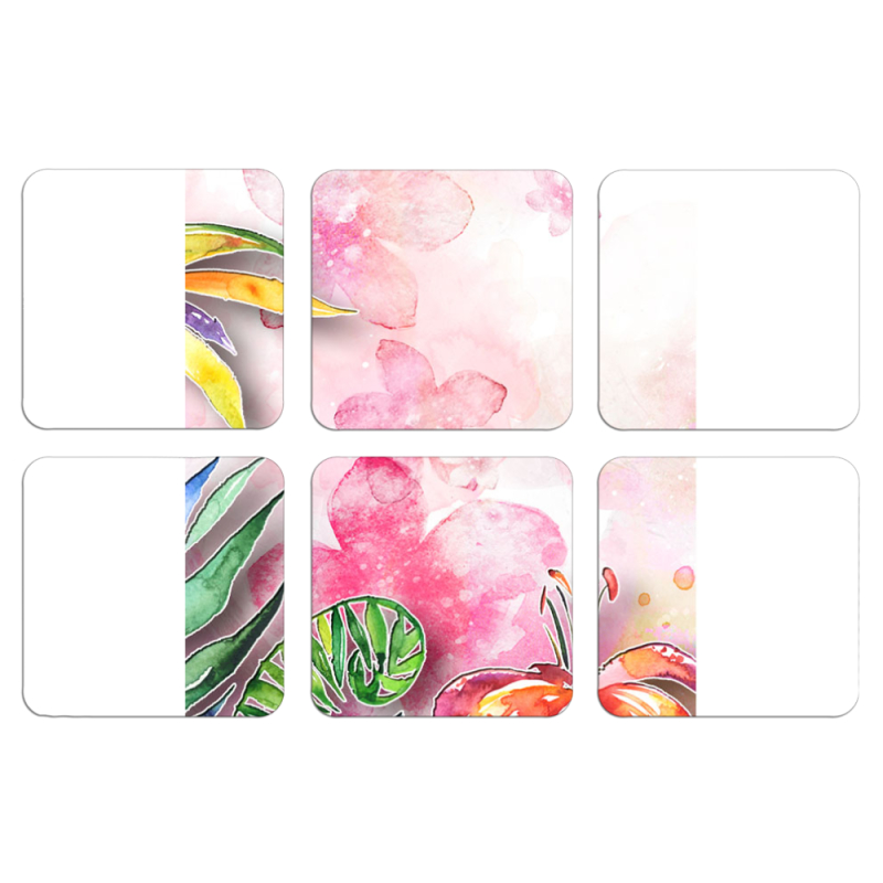 Магнитные фотопазлы 50 на 50 набор 6 штук 