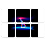 Магнитные фотопазлы 50 на 50 набор 6 штук 