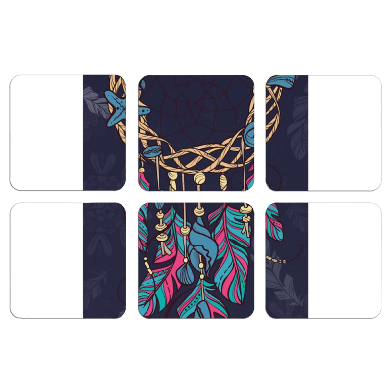 Магнитные фотопазлы 50 на 50 набор 6 штук 