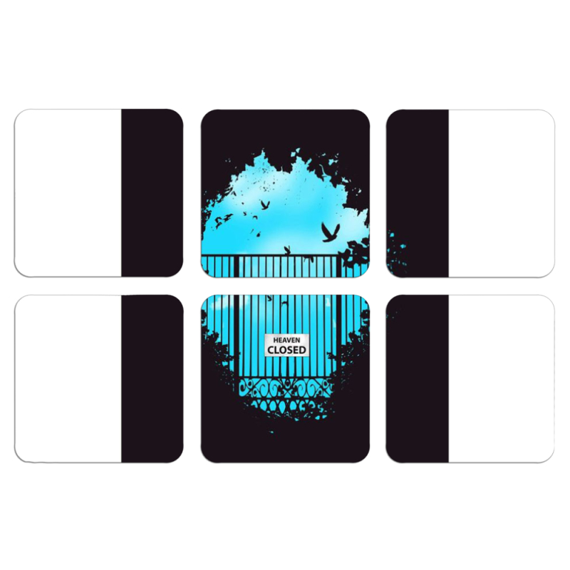 Магнитные фотопазлы 50 на 50 набор 6 штук 