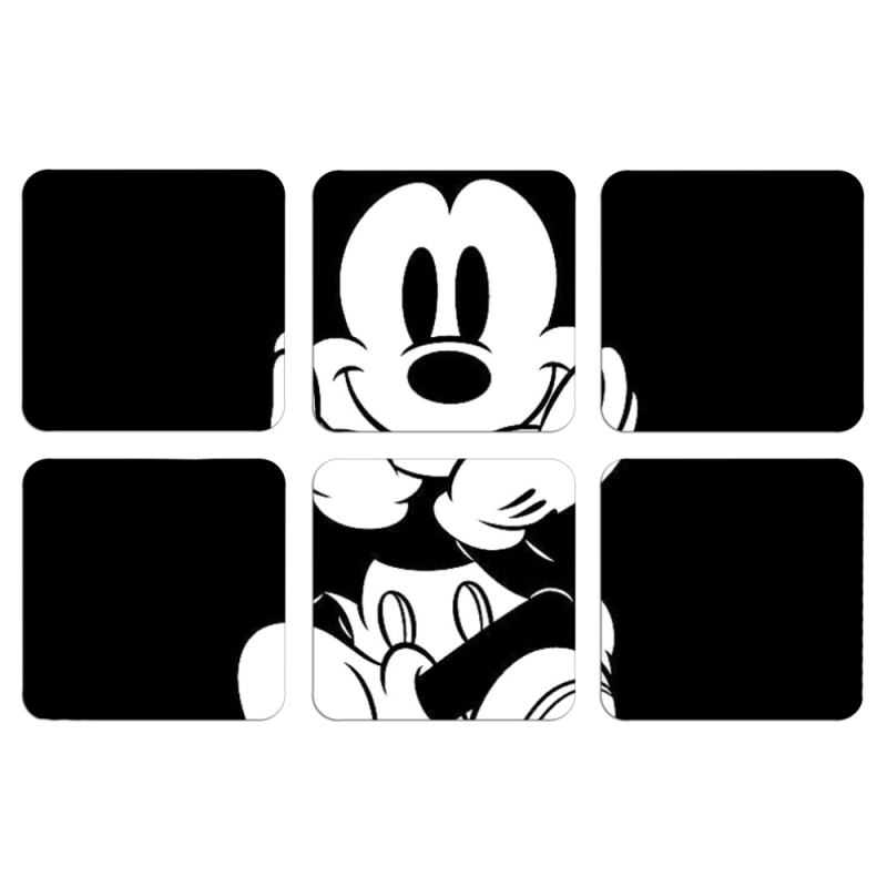 Магнитные фотопазлы 50 на 50 набор 6 штук 